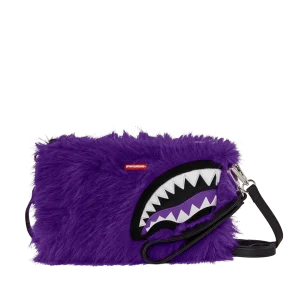 FURZILLA SHARK (PURP) CROSSOVER CLUTCH