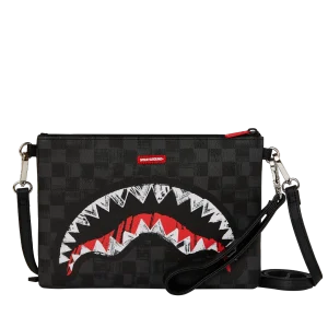 MIDNIGHT SHADOW CROSSOVER CLUTCH