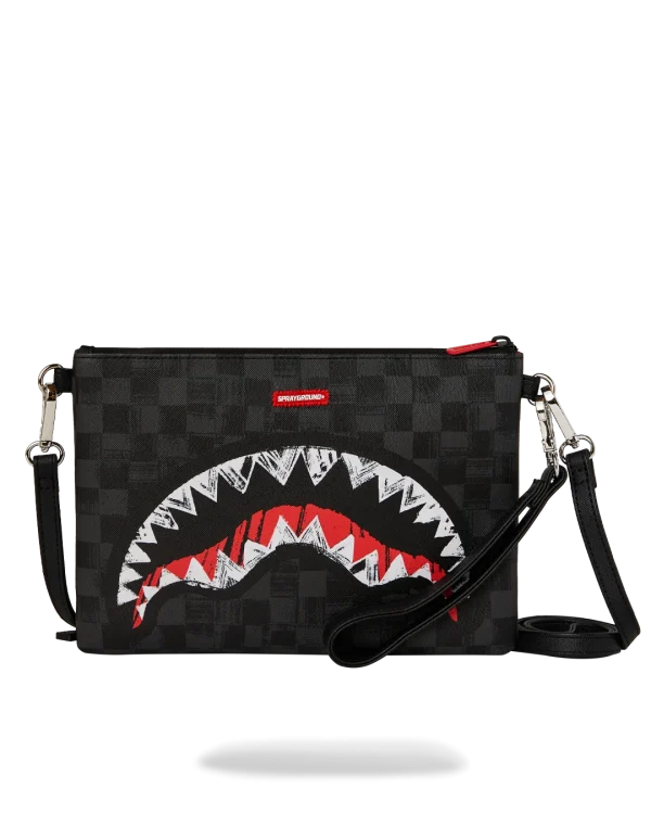 MIDNIGHT SHADOW CROSSOVER CLUTCH