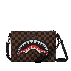 THE PRIVATE JET SHARK CLUB CROSSOVER CLUTCH