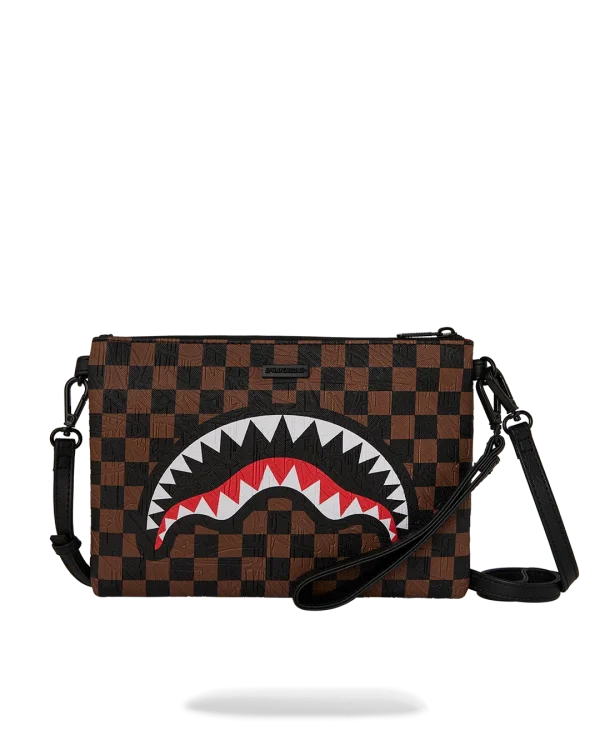 THE PRIVATE JET SHARK CLUB CROSSOVER CLUTCH