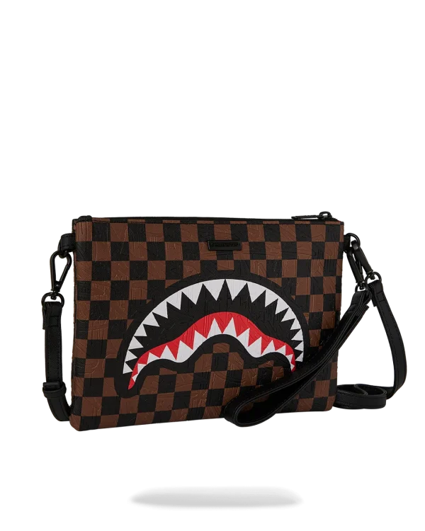 THE PRIVATE JET SHARK CLUB CROSSOVER CLUTCH
