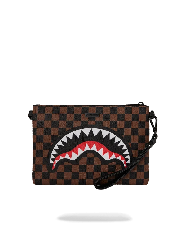 THE PRIVATE JET SHARK CLUB CROSSOVER CLUTCH