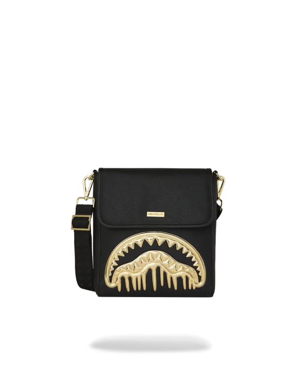 GOLDHEART SHARK DRIP MESSENGER SLING