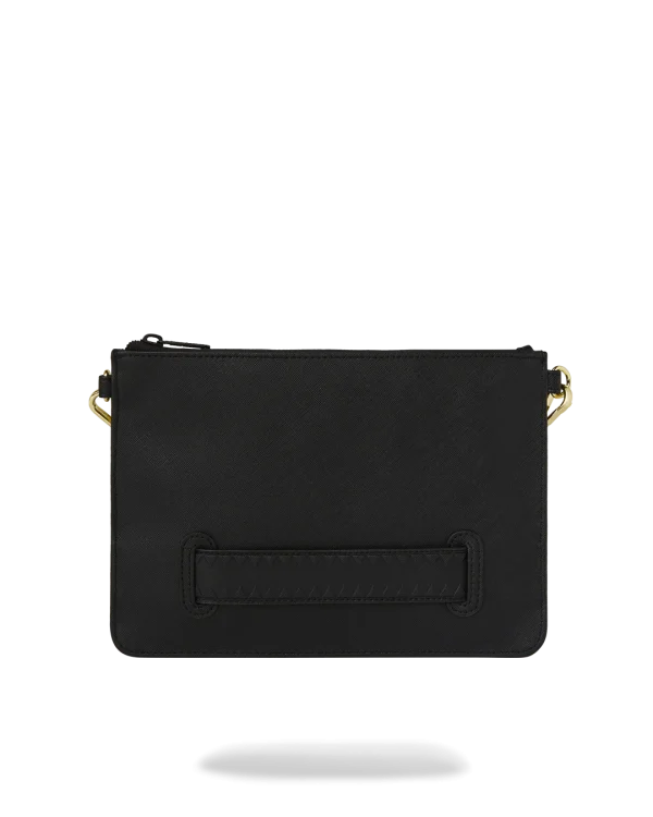 GOLDHEART SHARK DRIP CROSSOVER CLUTCH
