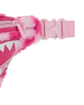 FURZILLA SHARK (PINK CHECK) SAVVY CROSSBODY