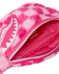 FURZILLA SHARK (PINK CHECK) SAVVY CROSSBODY