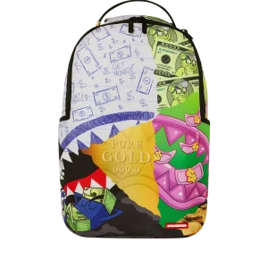MEAN MONEY COLLAGE BACKPACK