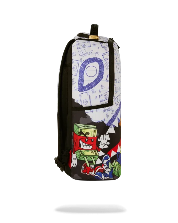 MEAN MONEY COLLAGE BACKPACK