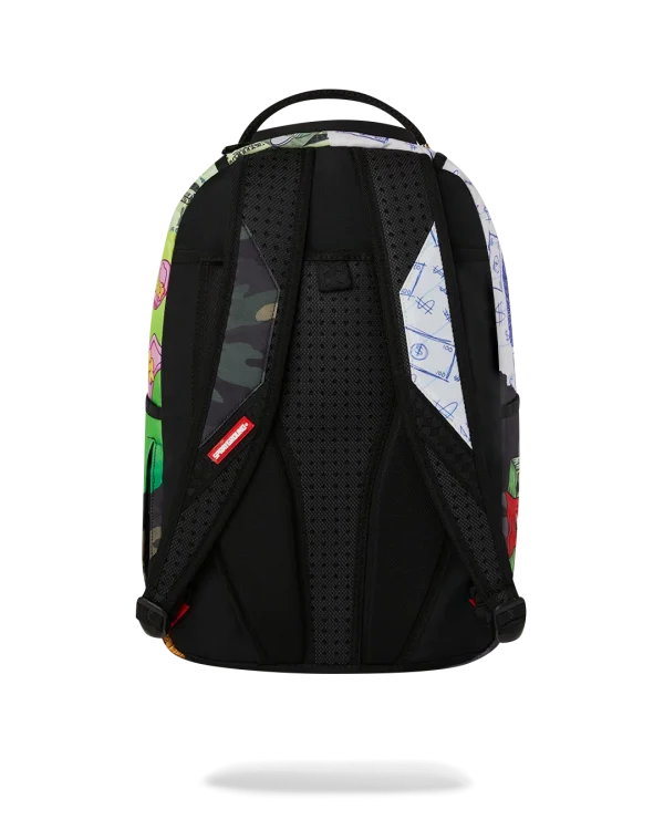 MEAN MONEY COLLAGE BACKPACK