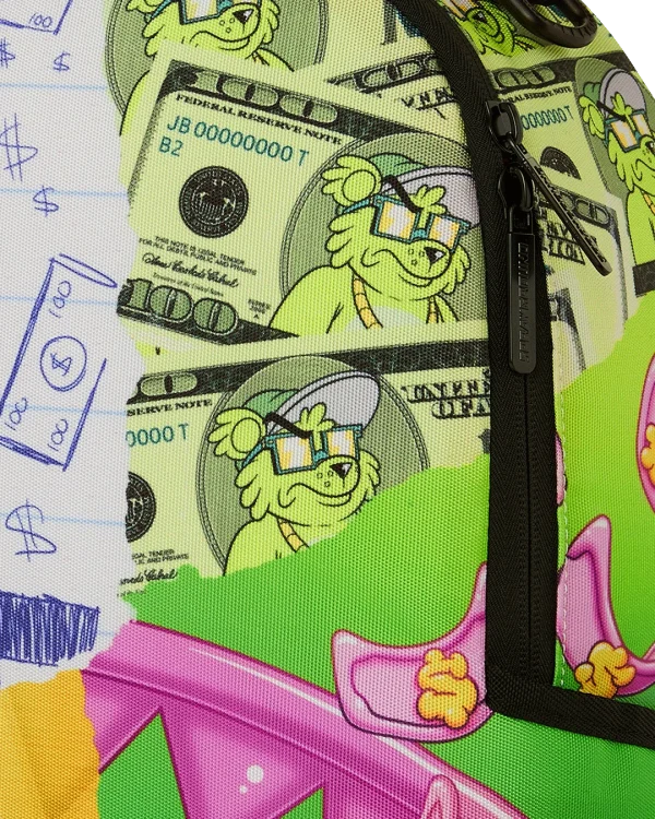 MEAN MONEY COLLAGE BACKPACK