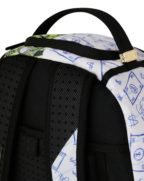 MEAN MONEY COLLAGE BACKPACK