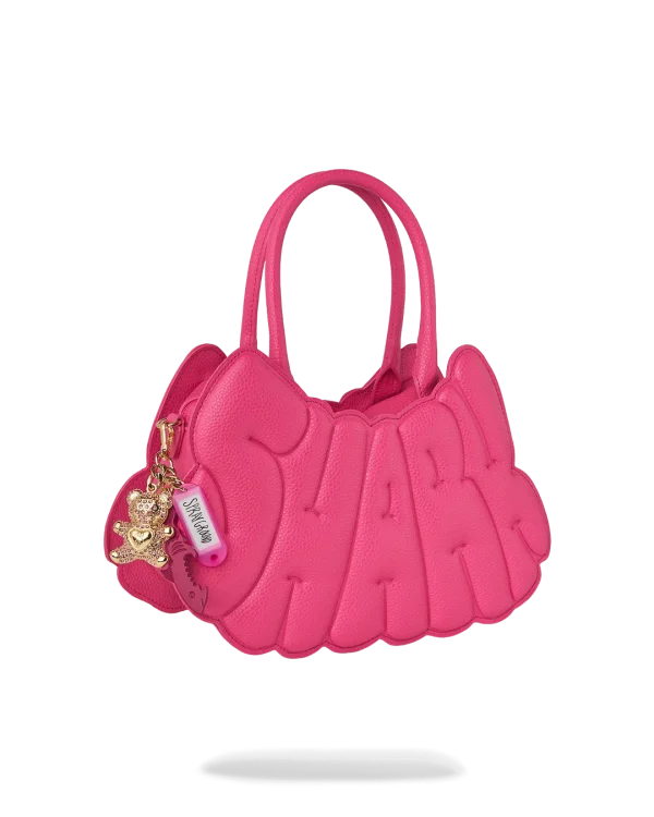 PINK POP SHARK BUBBLE HANDBAG