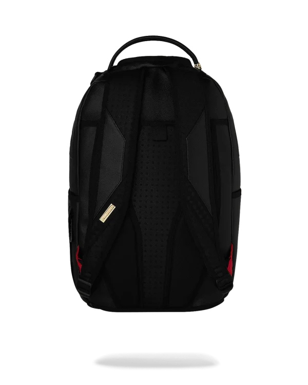 GOLD BRICK DRIP BLACK BACKPACK