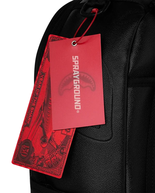 GOLD BRICK DRIP BLACK BACKPACK