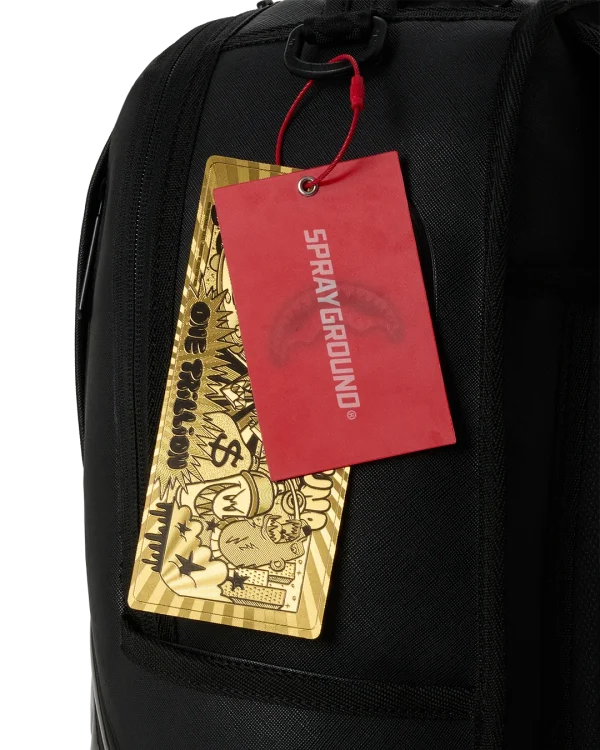 GLOSSY BOSSY - BLK METALLIC BACKPACK