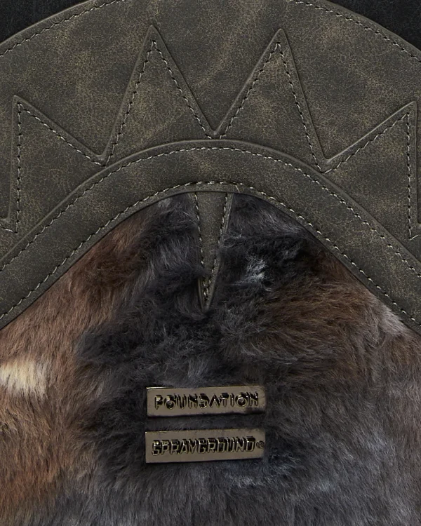 FOUNDATION DAYS FUR COAT SHARK BACKPACK