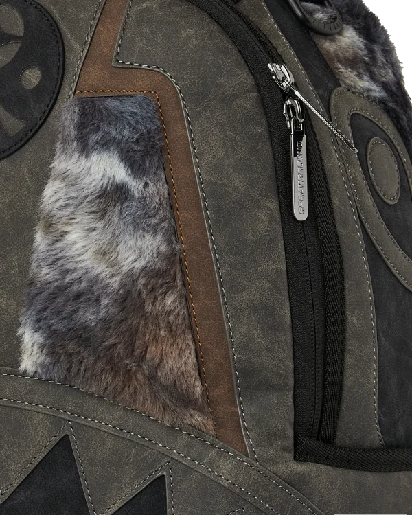 FOUNDATION DAYS FUR COAT SHARK BACKPACK