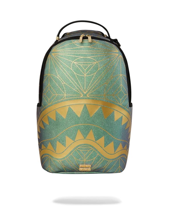 FOUNDATION CRYSTAL IRIDESCENT SHARK BACKPACK