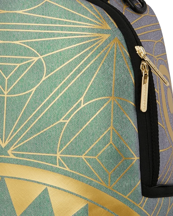 FOUNDATION CRYSTAL IRIDESCENT SHARK BACKPACK