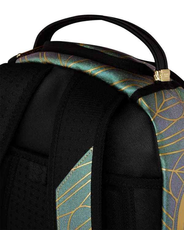 FOUNDATION CRYSTAL IRIDESCENT SHARK BACKPACK