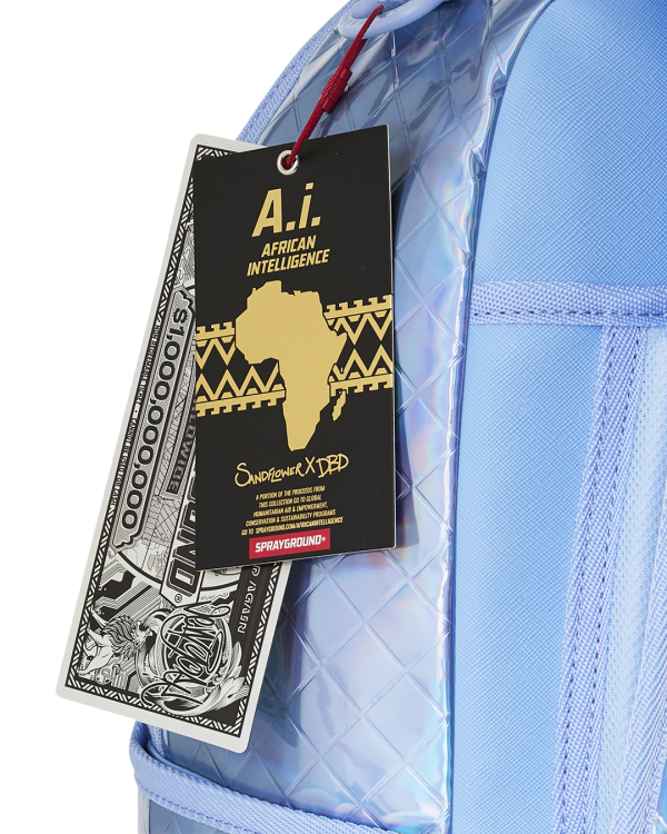 A.I. AFRICAN INTELLIGENCE THE OCEAN WITHIN BACKPACK - SANDFLOWER COLLAB