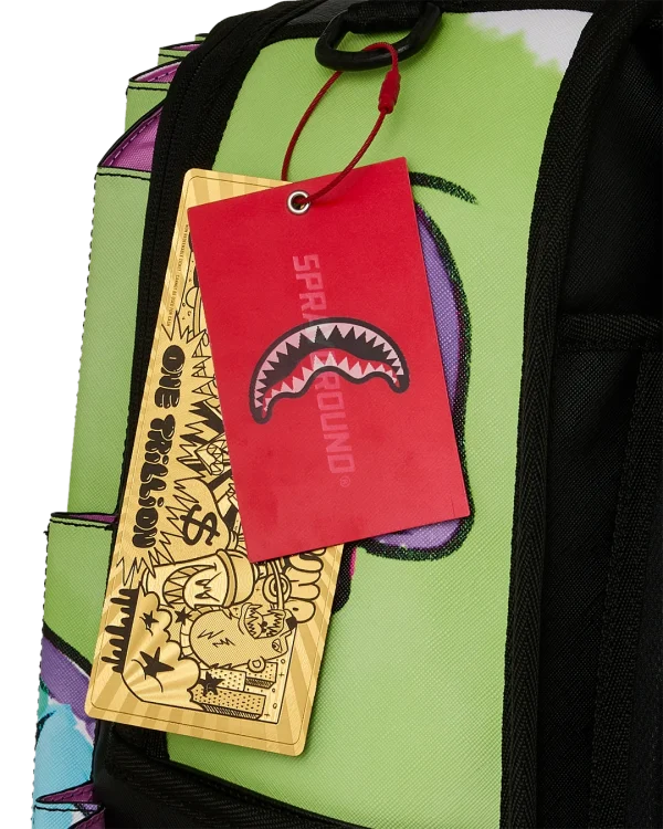 OPTICAL ILLUSION 2 WAY DESIGN BACKPACK