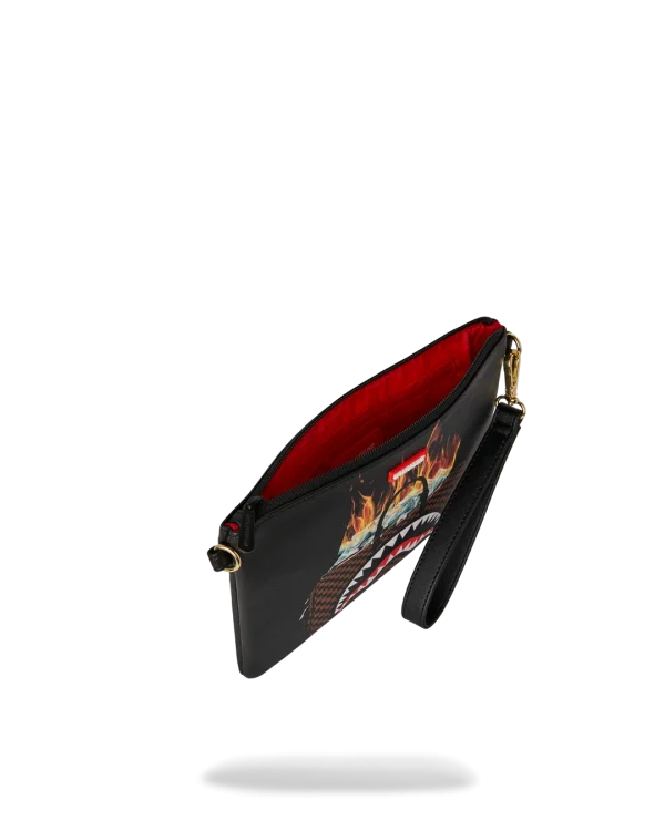 MONEY BAG DOUBLE TAKE CROSSOVER CLUTCH