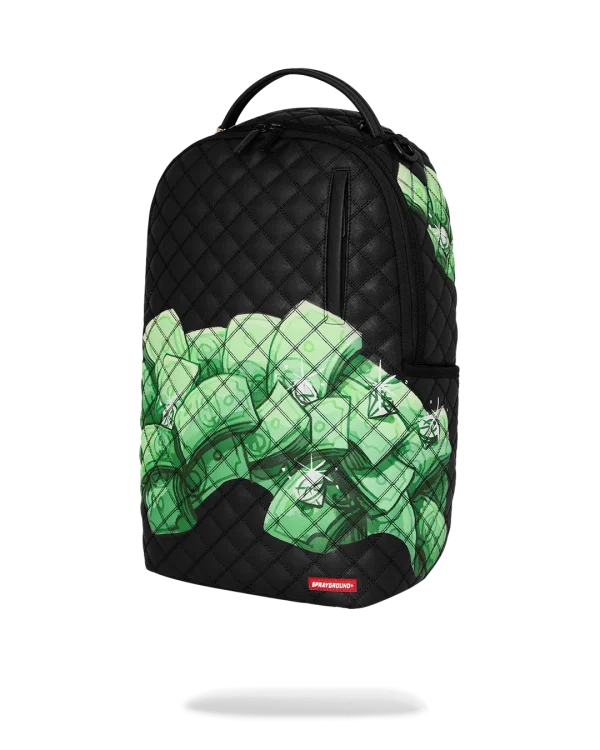 HAND-PAINTED QUILT SHARK BACKPACK