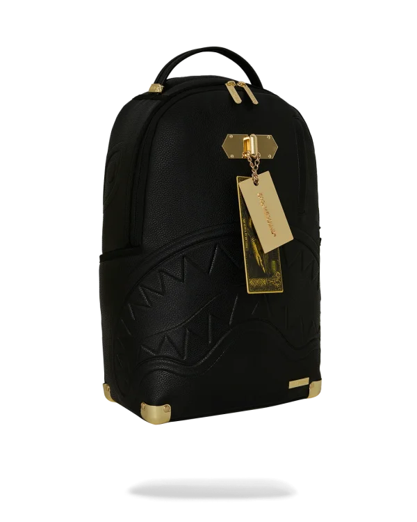 GOLDEN RESERVE METAL MONEY LOCKED HANDTAG BACKPACK
