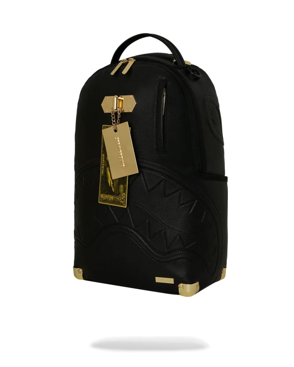GOLDEN RESERVE METAL MONEY LOCKED HANDTAG BACKPACK