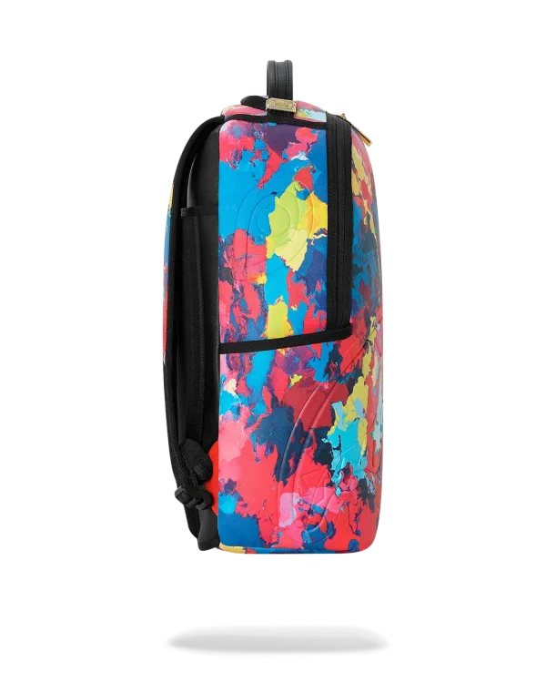 COLLABORATION HIDEKI SAIJO ABSTRACT FLOW BACKPACK