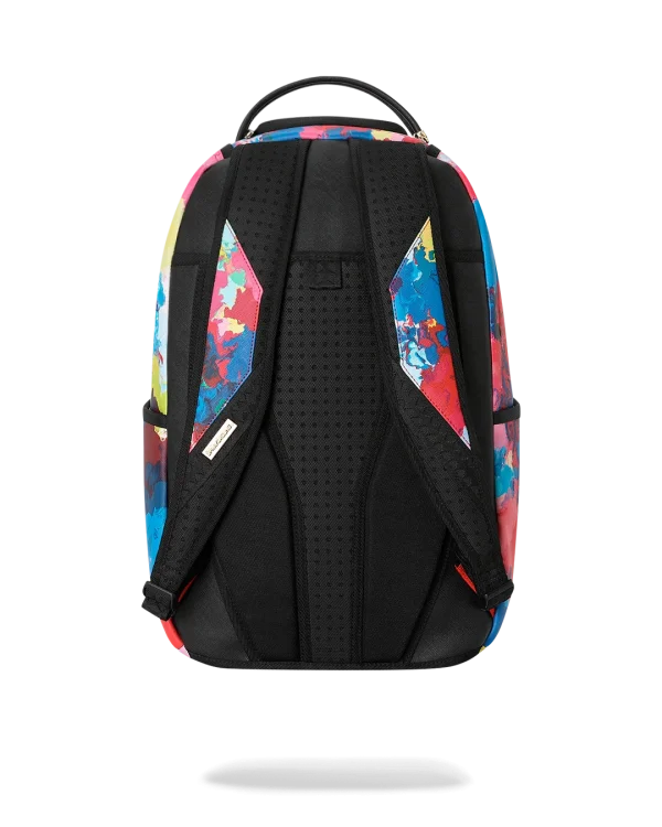 COLLABORATION HIDEKI SAIJO ABSTRACT FLOW BACKPACK