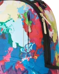 COLLABORATION HIDEKI SAIJO ABSTRACT FLOW BACKPACK