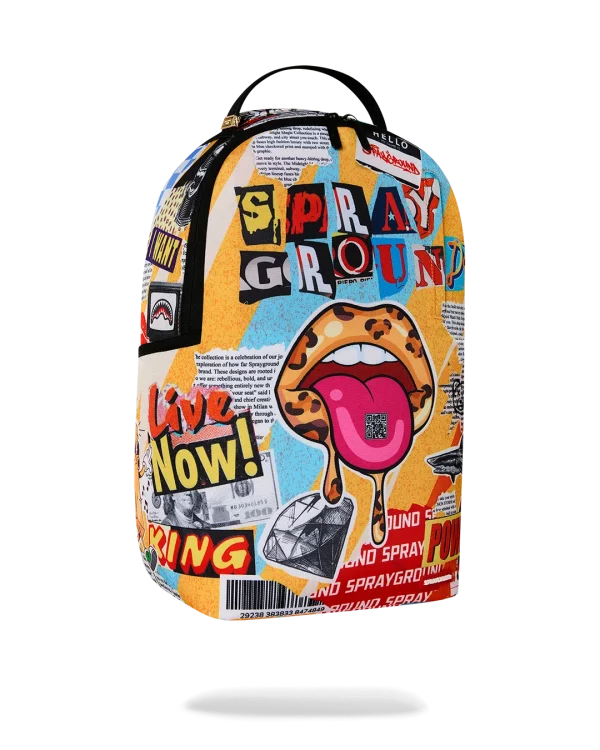 COLLAGE OF FUN BACKPACK