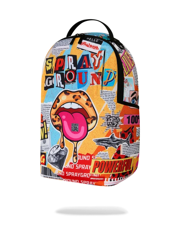 COLLAGE OF FUN BACKPACK