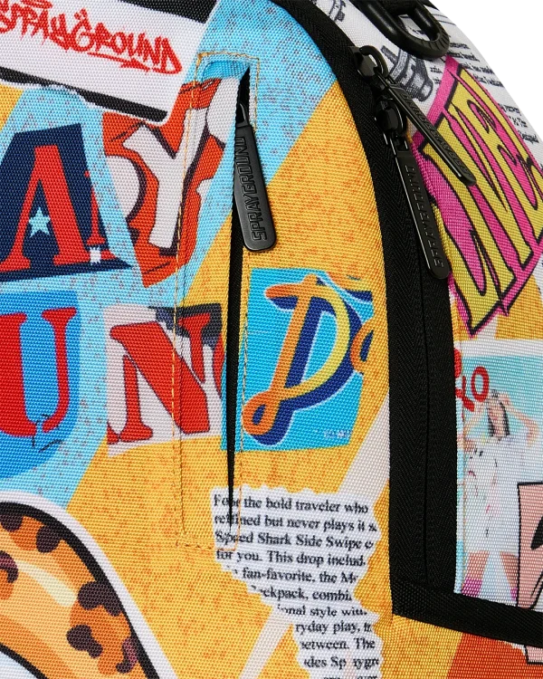 COLLAGE OF FUN BACKPACK