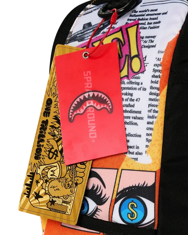 COLLAGE OF FUN BACKPACK