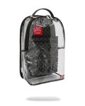 CLEAR DLX BACKPACK - CHECKED OUT (GRAY BLK CHECK)