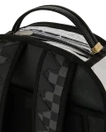 CLEAR DLX BACKPACK - CHECKED OUT (GRAY BLK CHECK)