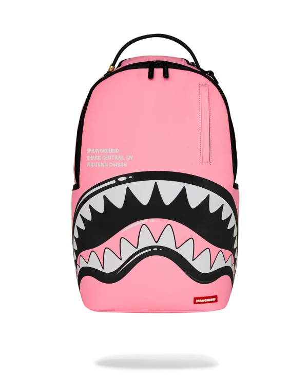 SHARK CENTRAL BUBBLE SHARK (PINK) BACKPACK