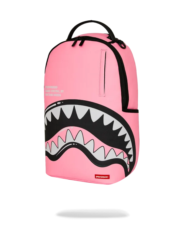 SHARK CENTRAL BUBBLE SHARK (PINK) BACKPACK