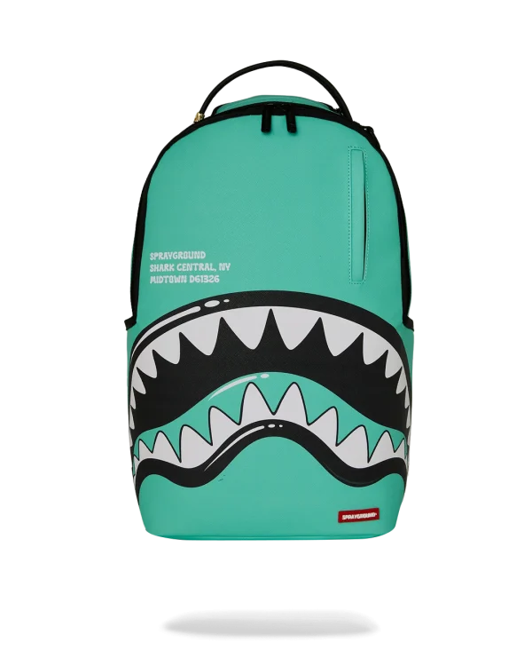 SHARK CENTRAL BUBBLE SHARK (TURQ) BACKPACK