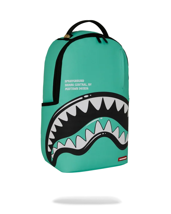 SHARK CENTRAL BUBBLE SHARK (TURQ) BACKPACK