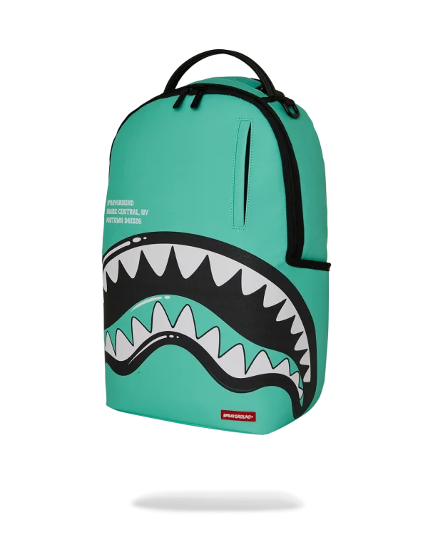 SHARK CENTRAL BUBBLE SHARK (TURQ) BACKPACK