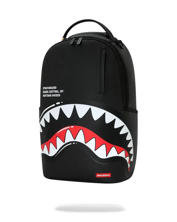 SHARK CENTRAL BUBBLE SHARK (BLK) BACKPACK