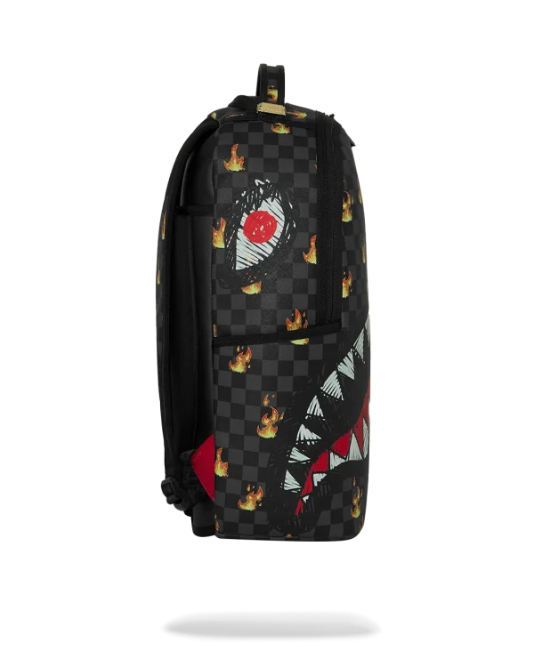 SUPER HOT FIRE SHARKS IN PARIS BACKPACK