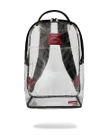 FULLY CLEAR EMBOSSED BOSS BACKPACK