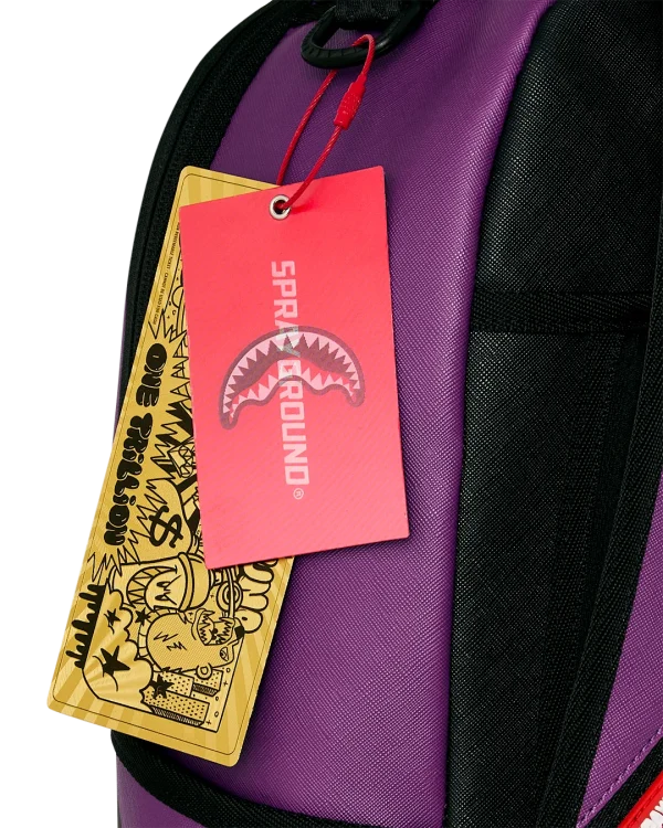 SHARK CENTRAL BUBBLE SHARK (PRPLE) BACKPACK