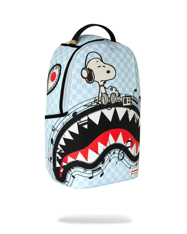 PEANUTS SNOOPY TUNED UP & TUNED OUT BACKPACK